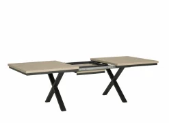 Tafel Toby 190/250x100cm - melamine - castella oak