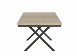 Tafel Toby 190/250x100cm - melamine - castella oak