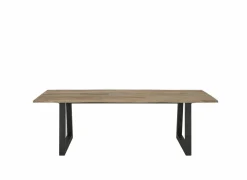 Tafel Woodshed 240x100cm - sheesham massief - naturel