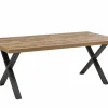 Tafel 170x100cm - decor - bruin