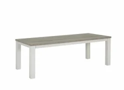 Tafel 184x102cm - decor - lariks & bruine eik
