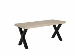 Tafel 164x100cm - decor - natuurlijke olm