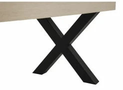 Tafel 164x100cm - decor - natuurlijke olm
