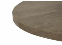 Tafel 183x100cm - decor - old teak & matt black