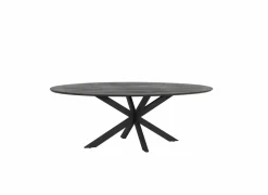 Tafel 230x110cm - eik massief - oak black sky