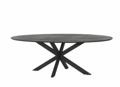 Tafel 230x110cm - eik massief - oak black sky