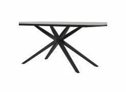 Tafel 120x240cm - keramiek - wit