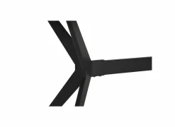 Tafel Zins 160x90cm - metaal - glossy Italian grey