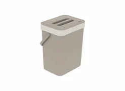 Tafelafvalemmer Compost 5L - kunststof - taupe