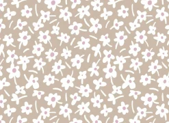 Tafelkleed Captain Cook Ø160cm - vinyl - bruin