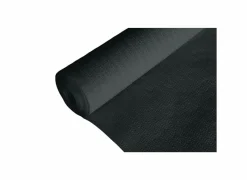 Cosy & Trendy Tafelkleed Ct Prof 120x500cm - papier - zwart