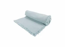 Cosy & Trendy Tafelkleed Franjes 350x140cm - katoen - blauw