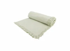 Cosy & Trendy Tafelkleed Franjes 140x250cm- katoen - groen