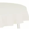 Tafelkleed Teflon Ø180cm - stof - wit