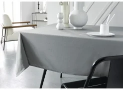 Lattoflex Tafelkleed Teflon 150x300cm - katoen -  grijs