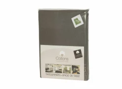 Tafelkleed Teflon 150x350cm - stof - donkergrijs