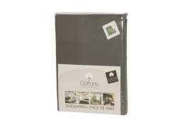 Tafelkleed Teflon 50x150cm - stof - donkergrijs