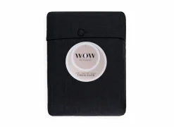 Tafelkleed WOW Essence Midnight  150x300cm - katoen & linnen - zwart