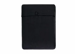 Tafelkleed WOW Essence Midnight  150x300cm - katoen & linnen - zwart