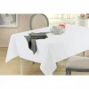 Tafelkleed 50x150cm - polyester & katoen - wit