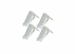 Tafelklem wit, set van 4