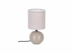 Tafellamp Boule E14 H25cm taupe