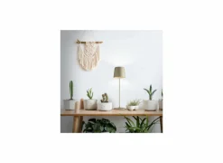 Brilliant Tafellamp Kaami H37cm cappuccino