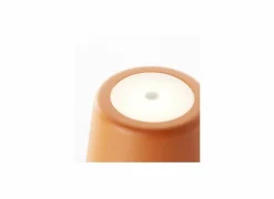 Brilliant Tafellamp Kaami H37cm oranje