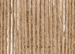 Tafellamp Koby Ø16xH24cm E14 - stoneware & jute - wit & naturel