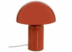 Tafellamp Paddenstoel Lito Ø20xH24,5cm E27 - metaal - terracotta