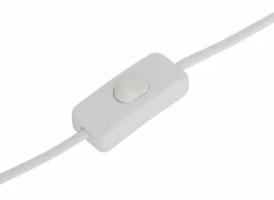 Tafellamp Rafa Ø18xH37cm - hevea & PVC - beige & naturel