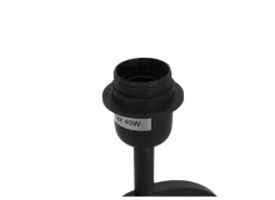 Tafellamp Rico E27 H53cm - metaal - zwart