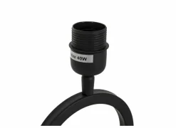 Tafellamp Rico E27 H40cm - metaal - zwart