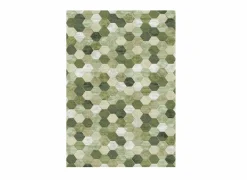 Tapijt Aspero 200x290cm - polyestervezel - groen & multicolor