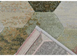 Tapijt Aspero 160x230cm - polyestervezel - groen & multicolor