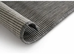 Tapijt Flora 160x230cm - polypropyleen - donkergrijs