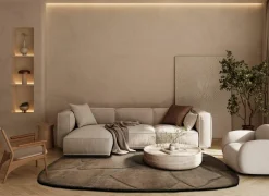 Ragolle Tapijt Madagaskar 200x290cm - polyestervezel - bruin