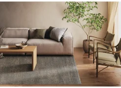 Ragolle Tapijt Medusa 200x200cm - polyestervezel - grijs & bruin