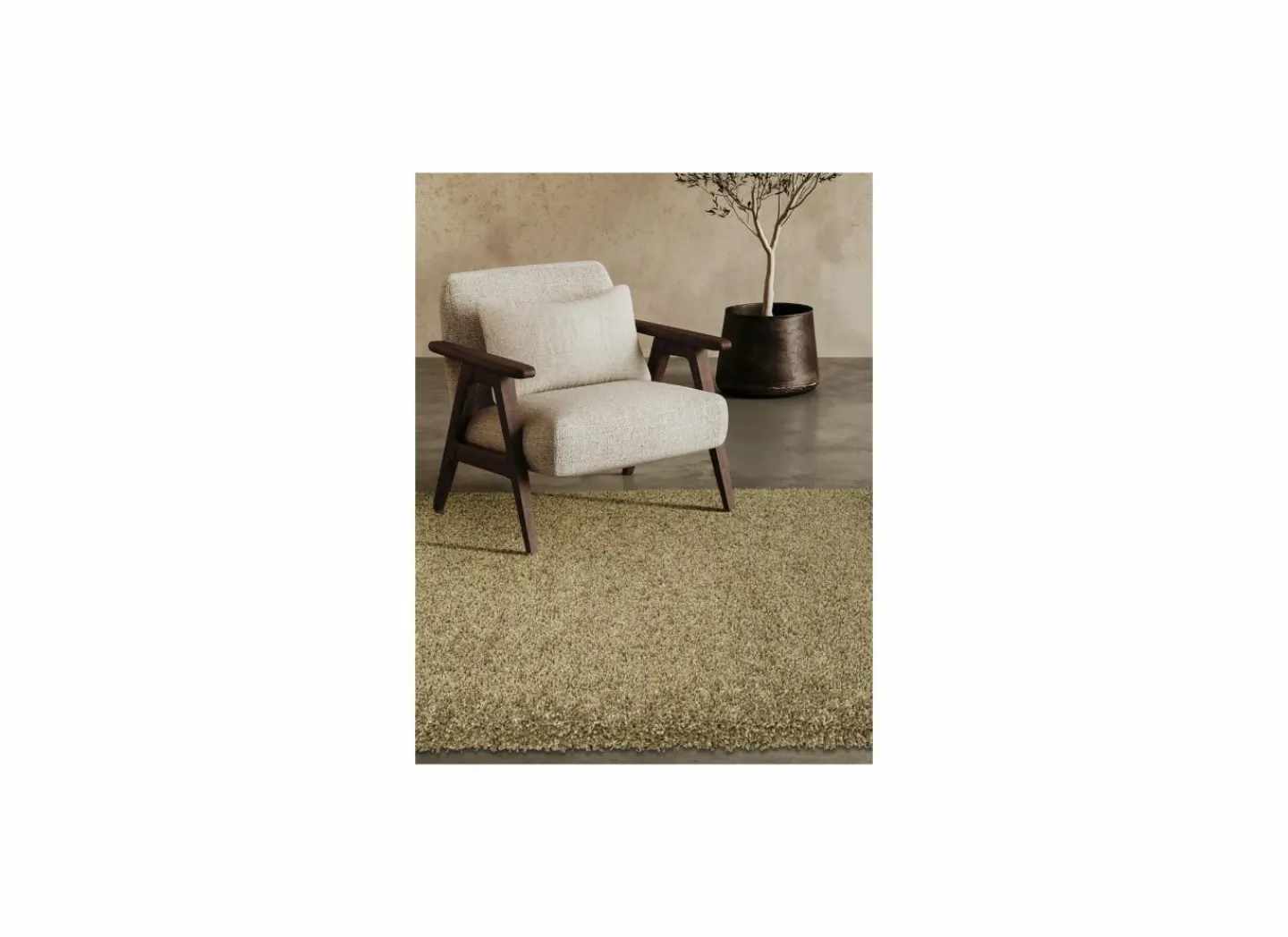 Ragolle Tapijt Twister 240x300cm - polypropyleen - goud