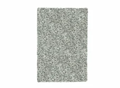 Tapijt Twister 200x250cm - polypropyleen - wit & zilver