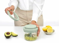 Brabantia Tasty handmatige hakmolen 13,50x12cm - kunststof - jade green