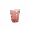 Theelichthouder Malea H12,5cm - glas - roze