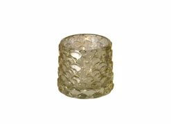 Theelichthouder Sabena H7cm goud