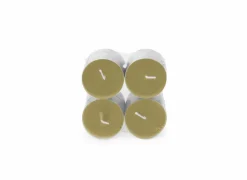 Spaas Theelichtjes MAXI Romantic Reflections 10u groen, 8 stuks