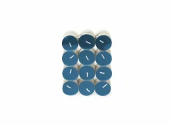Spaas Theelichtjes Soft Sunrise 4,5u blauw, 24 stuks