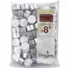 Spaas Theelichtjes 8u wit, set van 50