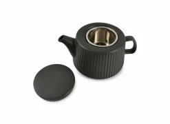 Salt & Pepper Theepot Hi!Tea 1L - steen - zwart