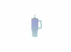 Thermosbeker Travel Mug 1,2L - roestvrij staal - lila/aqua
