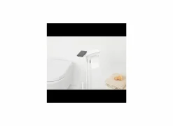 Brabantia Toiletbutler MindSet 12,50x75,50cm - kunststof & staal - mineral fresh white