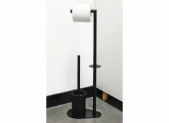 Toiletbutler Vasa mat zwart